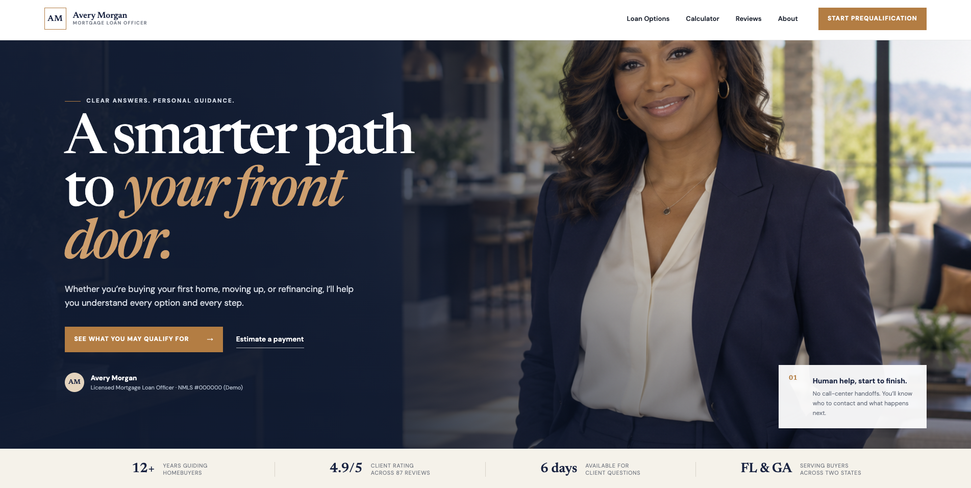 Mortgage lender project